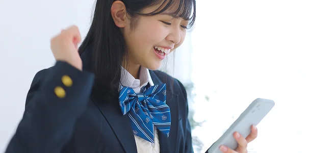 大学合格発表のイメージ